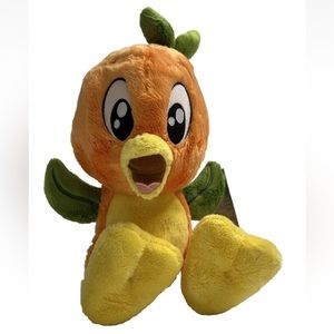 Disney Parks Florida Orange Bird Scented Big Feet 11” Plush 11”